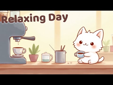 Coffee Time Lofi 🌟 1 Hour Cafe Music ☕ Relaxing Day 🍯 Cute & Relaxing 🍩 Make Your Day Better