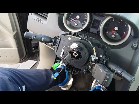 Reparacion Contactor Rotativo Volante Airbag Renault Megane 2 Steering Wheel Removal Airbag Warning