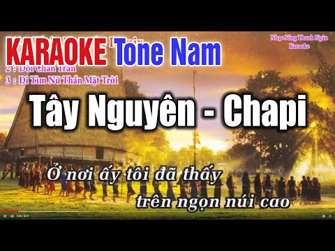 Liên Khúc Tây Nguyên Remix Giấc Mơ Chapi – Karaoke Nhạc Sống Thanh Ngân