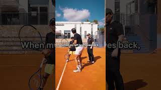 Wonderful backhand but not really efficient! #tennis #tenniscoach