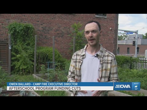 YouTube video thumbnail: Iowa Organization That Runs After-School Program Concerned About Federal Grant Freeze