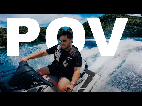 MEU DRONE CAIU NO MAR DA ILHA  PARADISIÁCA