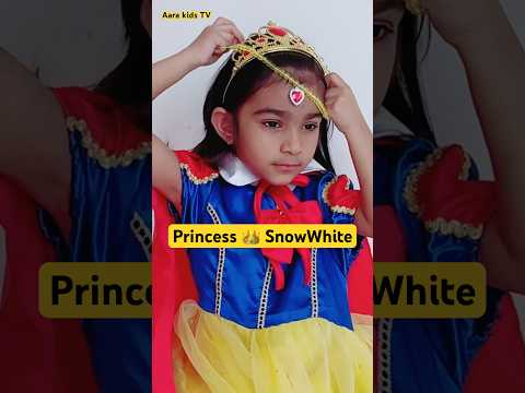 Aara Becomes Princess Snow White! 👑✨ #shorts #shortsfeed #aarakidstv