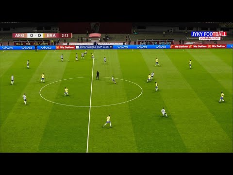 PES - Argentina vs Brazil FIFA World Cup 2026 - Full Match All Goals HD - Neymar vs Messi - Gameplay