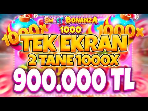 SWEET BONANZA 1000 🍭DUBLE 1000X 900.000₺  #sweetbonanzaküçükkasa #slotoyunları