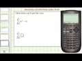 TI-89 Calculator Functions and Series
