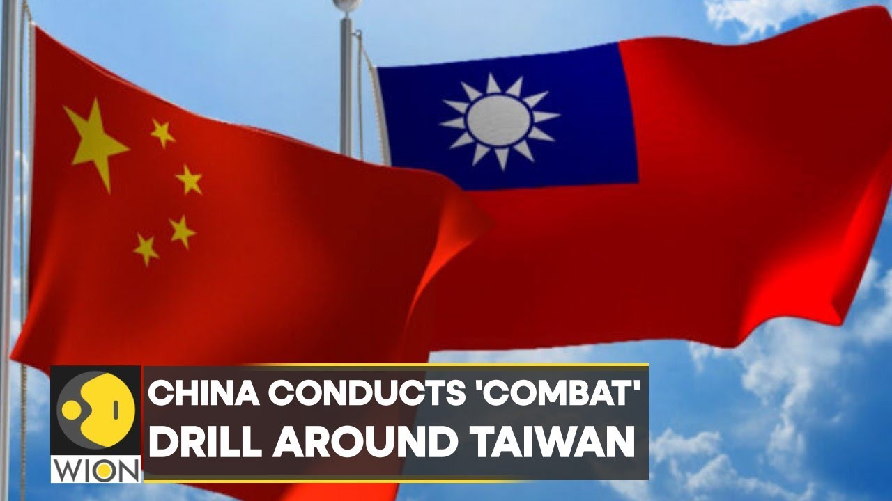 China carries out combat drills around Taiwan Strait again