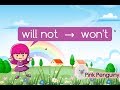 Exploring Common English Contractions