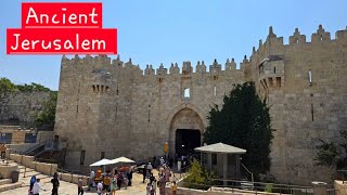 Let's tour the ancient Jerusalem city, A city that appears more than 600 times in the Bible