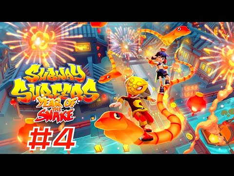 Subway Surfers 2025: Year of the Snake - iOS, Android Gameplay #4