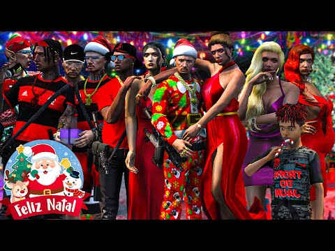 GTA 6 : VIDA DO CRIME - FELIZ NATAL COM A TROPA DO JAUM 157 ✌️🚩 - EP.82