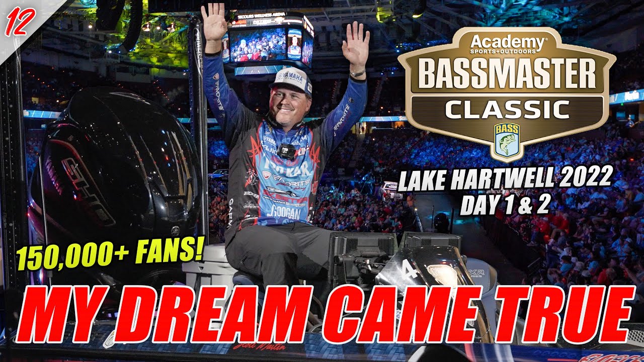 My life-long dream came true! - lake hartwell 2022 - (bassmaster classic day 1 & 2) ufb s2 e12 (4k)