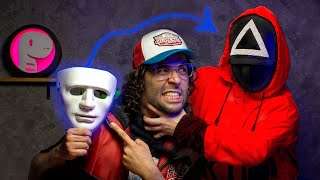 Como fazer a Máscara do Round 6 (Squid Game Netflix) | CRIASSAURO DIY