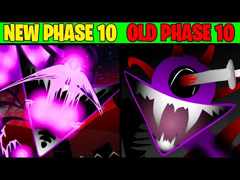 All New Phase 10 Definitive VS Old Phase 10 in Incredibox Sprunki (New Mod)