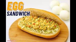 Boiled Egg Sandwich – The Best Breakfast, Lunch, and Dinner 😋