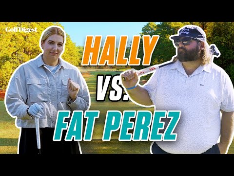 Fat Perez vs. Hally Leadbetter | On The Tee | Golf Digest