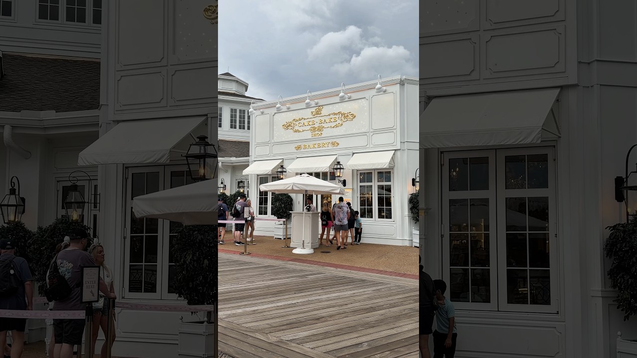 The Cake Bake Shop on Disney's Boardwalk (Desserts, Drinks & Souvenirs!) #CakeBakeShop #Disney