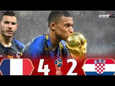 World Cup final 2018 4-2 France vs Croatia all goals highlights 🇫🇷vs🇭🇷