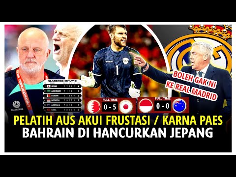 Paes Tranding di 48 negara~ Pelatih Australia di Pecat? Jepang Hancurkan Bahrain