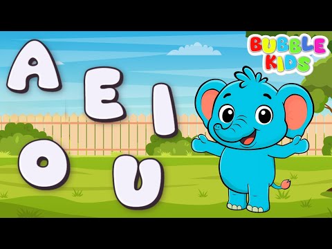 A E I O U Música das Vogais - Bubble Kids