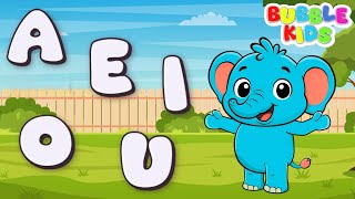 A E I O U Música das Vogais - Bubble Kids