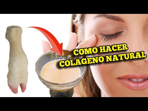 Como hacer colágeno natural, y cuales son sus propiedades