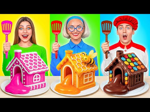 Me vs Grandma Cooking Challenge | Fantastic Kitchen Recipes by Multi DO Challenge