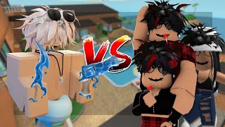 DESTROYING A FAMILY OF MM2 TEAMERS...
