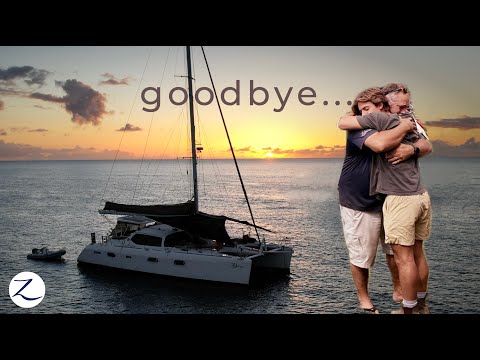 Saying Goodbye. **emotional**  Our empty nest (empty boat) begins. (Ep 297)