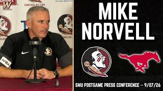 Mike Norvell FSU SMU Postgame 9-7-26 | FSU Football | Florida State Football | Warchant TV