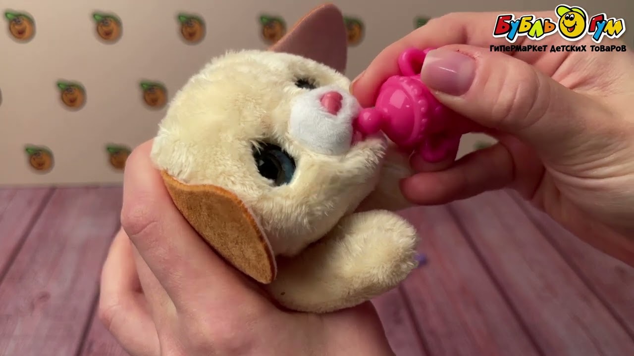 Питомец FurReal Friends Щеночек интерактивный под одеялом 15см  - видео