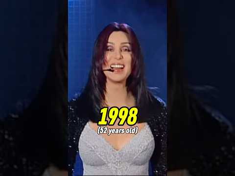 Cher performing “Believe” through the years #Cher