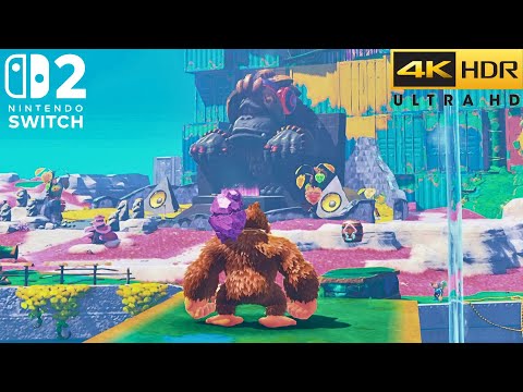 Donkey Kong Bananza (Switch 2) 4K 60FPS HDR Gameplay