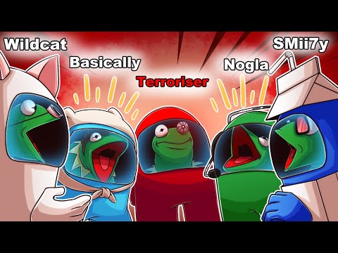 Among Us but Crewmates and Impostors are all KERMIT THE FROG...