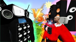 TV MAN TITAN vs GIANT SPEAKERMAN! Unbelievable Minecraft Battle Realistic War Animation