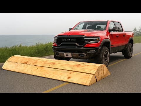Cars vs Wooden Speed Bump Challenge #3 in BeamNG Drive!