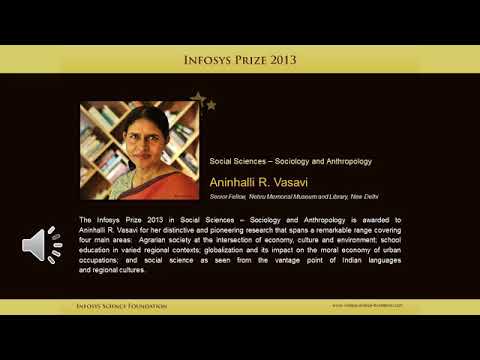 Infosys Prize 2013 – Social Sciences 