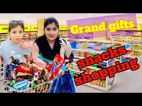 GRAND GIFTS from Papa || bachon ko AIYASHI krwa di 😁 #vlogs #snacksshopping #anayaeshaalfamily