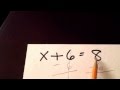 Solving One-Step Equations: Addition and Subtraction