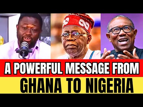 End Of Tinubu? A Powerful Message From Ghana To Nigerians On The State Of Nigeria