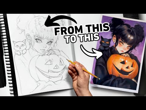 Improve Your Art Process: From Sketch To Final Piece