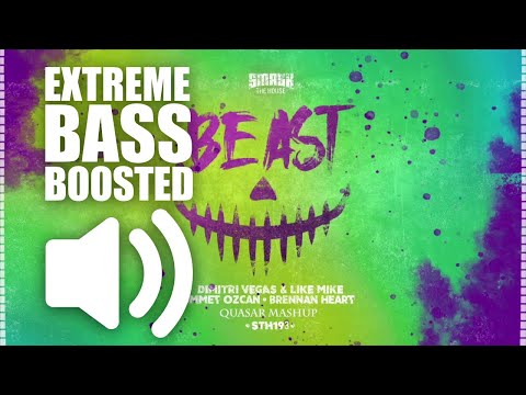 Dimitri Vegas & Like Mike - Beast (All as One) (BASS BOOSTED EXTREME)🔊👑🔊