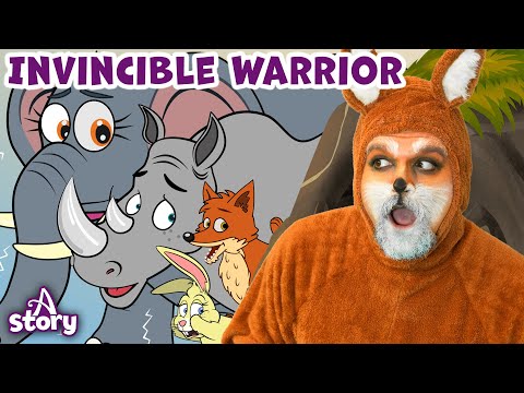 Invincible Warrior + Little Red Riding Hood |Cartoon Khani Urdu | A Story Urdu