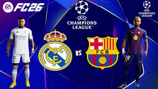 FC 26 - Real Madrid vs Barcelona | Kylian Mbappé vs Lamine Yamal