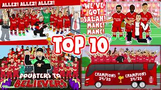 Top 10 Liverpool Cartoons😂