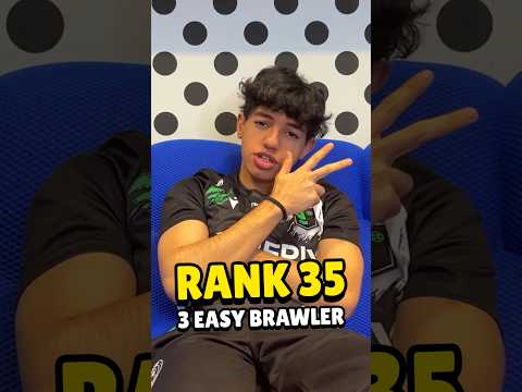 I BRAWLER PIÙ FACILI DA FARE AL 35 🤩 #replytotem #brawlstars #brawlstarsitalia