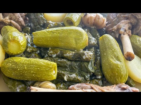حسني رمضان | محشي ورق السلق🥬على طريقة تيتا👵🏼❤️