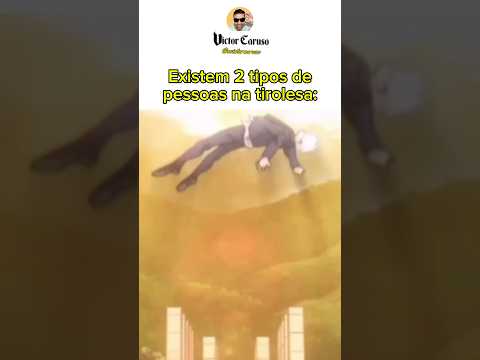 GOJO PULANDO NA TIROLESA! 😂 JUJUTSU KAISEN #shorts