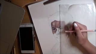 Dylan O'brien | speed drawing || Teen Wolf, Maze Runner
