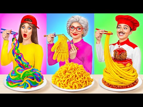 Reto De Cocina Yo vs Abuela | Guerra de Cocina Divertida de Multi DO Challenge